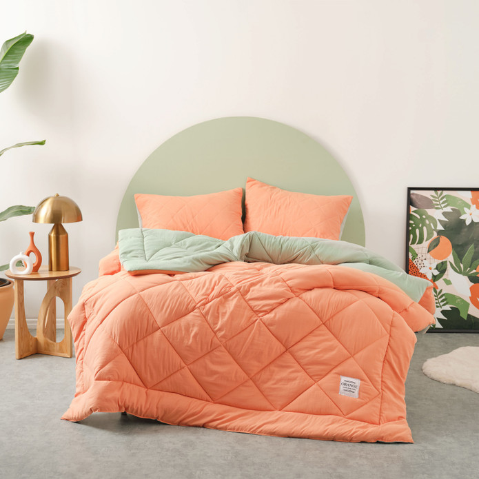 Karaca Home Smart Comfort Orange Çift Kişilik Uyku Seti
