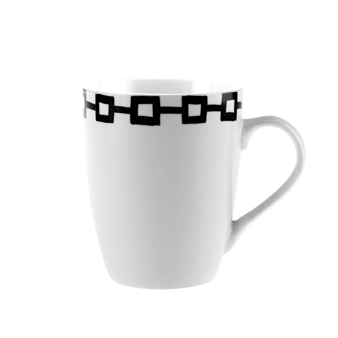 Karaca Monstera Zincir Çizgi Mug 320 Ml