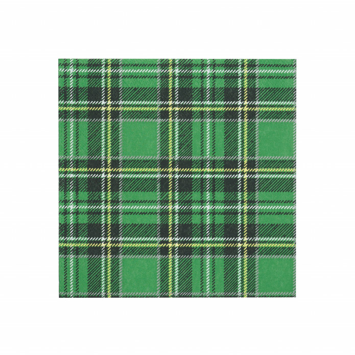 Karaca Home New Year Scottish Green Kağıt Peçete
