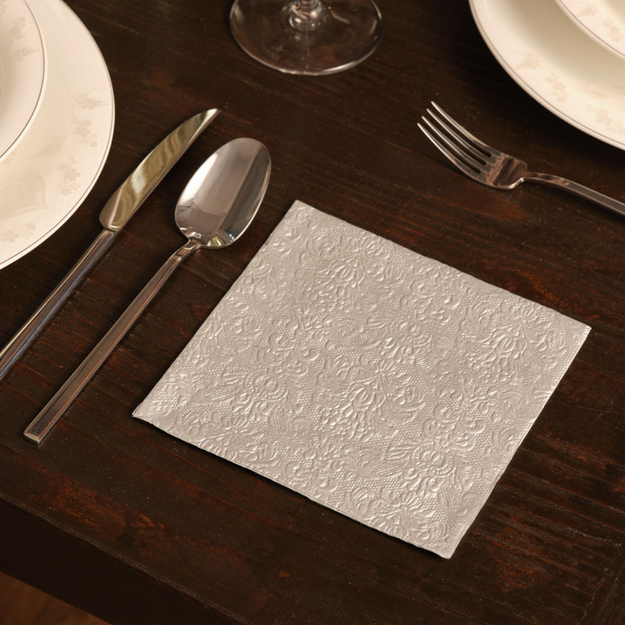 Karaca Home New Year Elegance Silver 20'li Kağıt Peçete