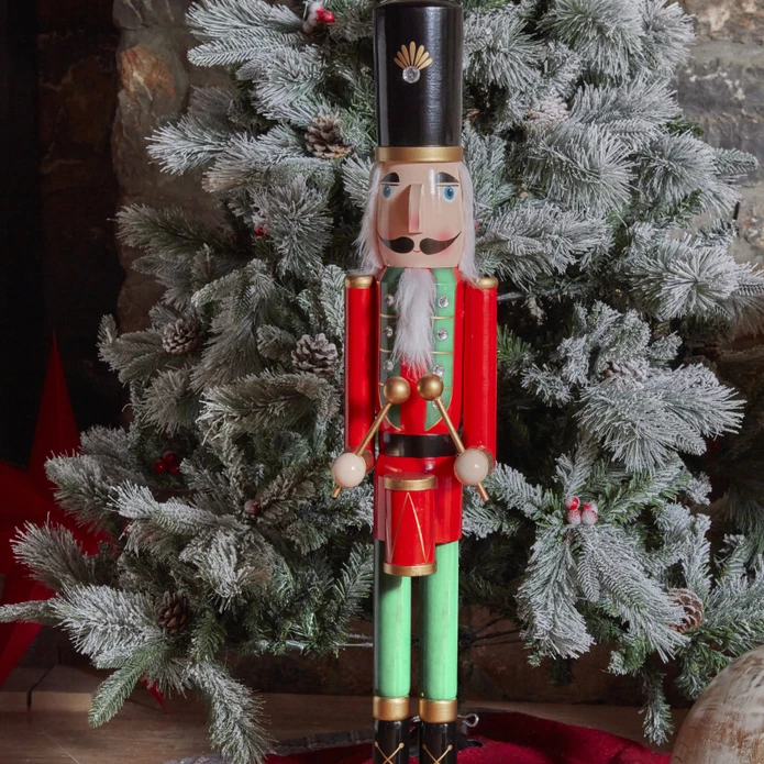 Karaca Home New Year Nutcracker With Drums 106 Cm