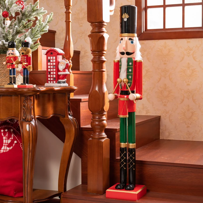 Karaca Home New Year Nutcracker With Drums 106 Cm