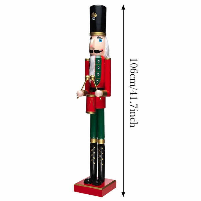 Karaca Home New Year Nutcracker With Drums 106 Cm