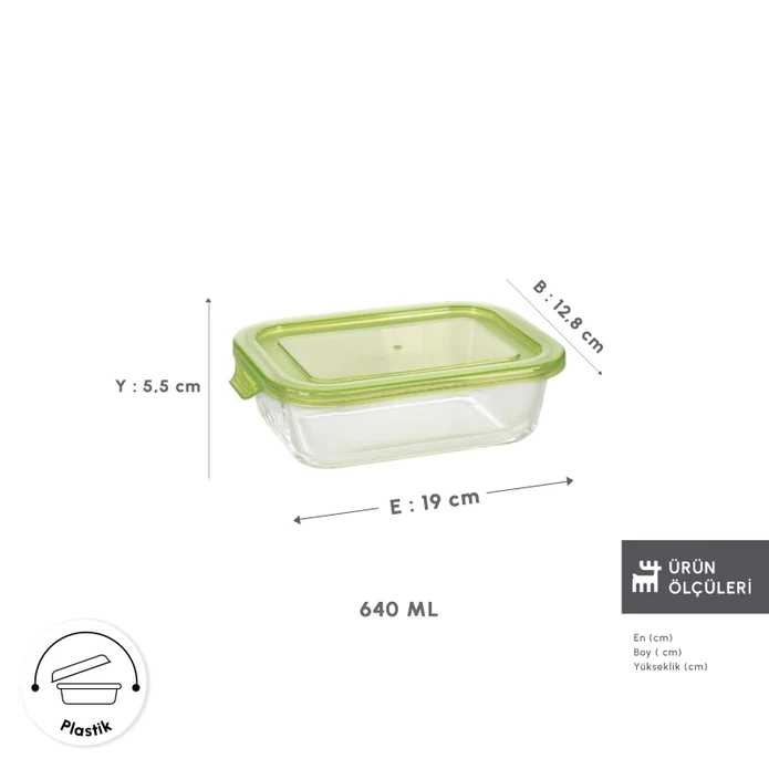 Karaca Lucy Saklama Kabı 640 Ml