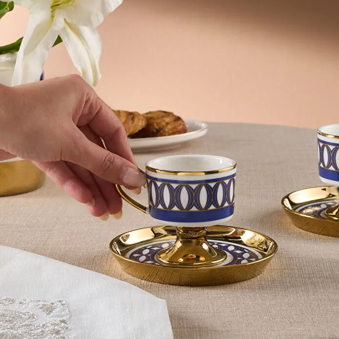 Karaca Hilal 2 Kişilik Kahve Fincan Takımı 85 ml
