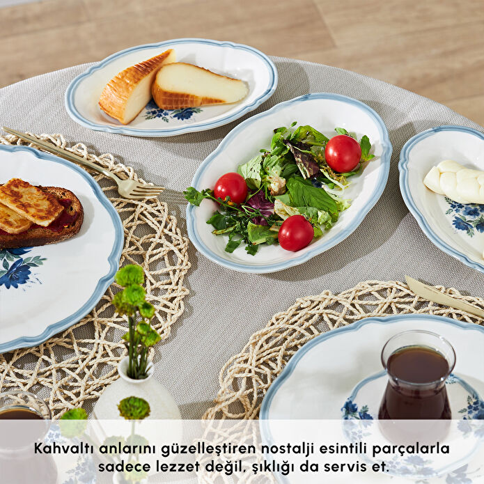 Karaca Nostalji 32 Parça 6 Kişilik Kahvaltı Takımı