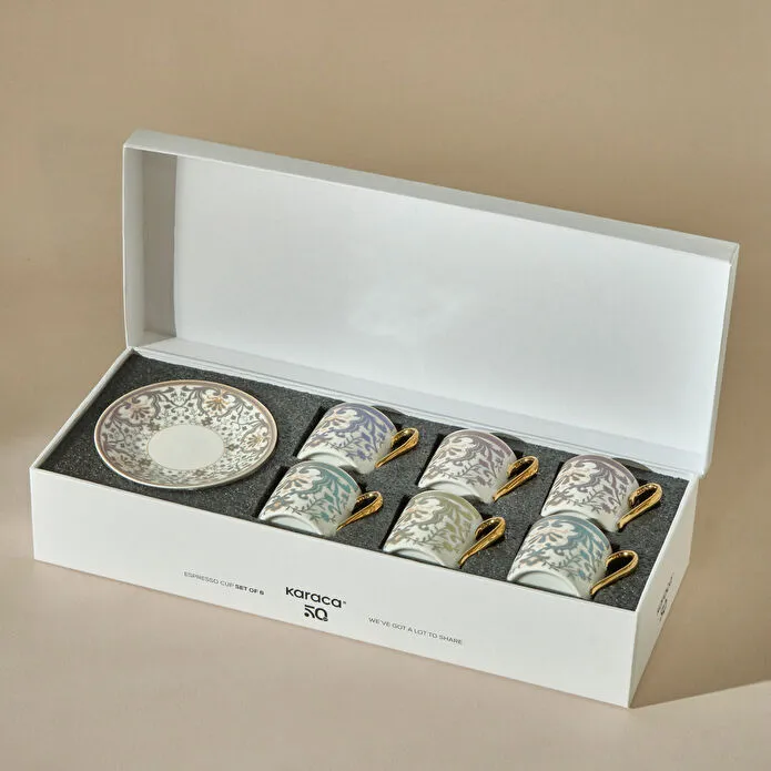 Karaca Cosmo 6 Kişilik Kahve Fincanı 90 Ml