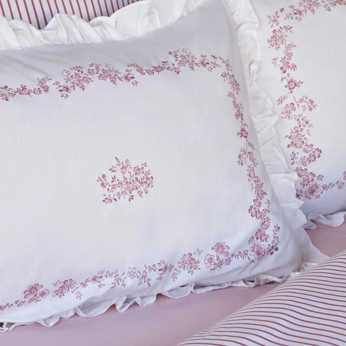 Karaca Home Versay Çift Kişilik Percale Nevresim Takımı Pembe