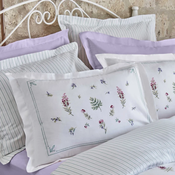 Karaca Home Le Mans Çift Kişilik Percale Nevresim Pike Takımı Lila