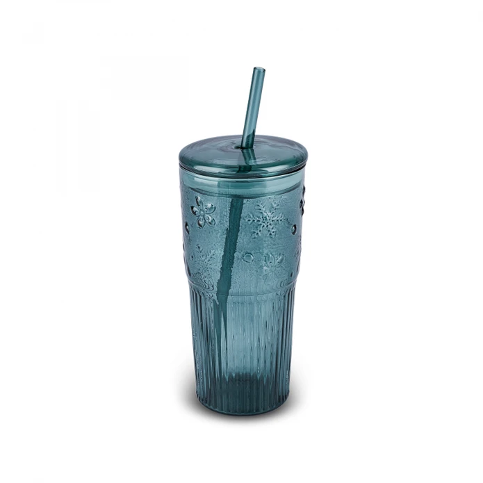 Karaca Royce Yeşil Pipetli Mug 600 Ml 