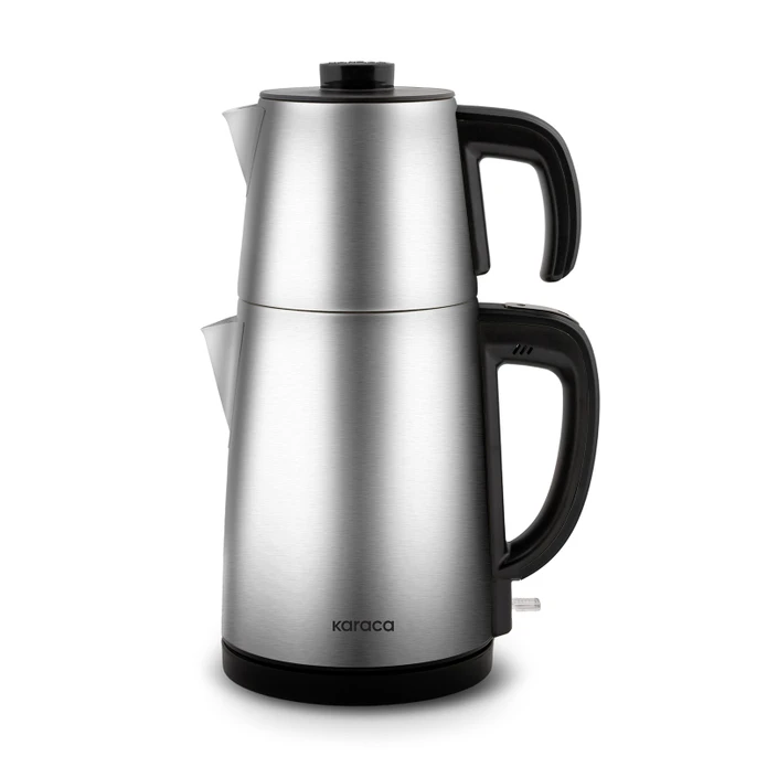 Karaca Gastro Dem 2 in 1 Inox Çay Makinesi ve Su Isıtıcı Chrome