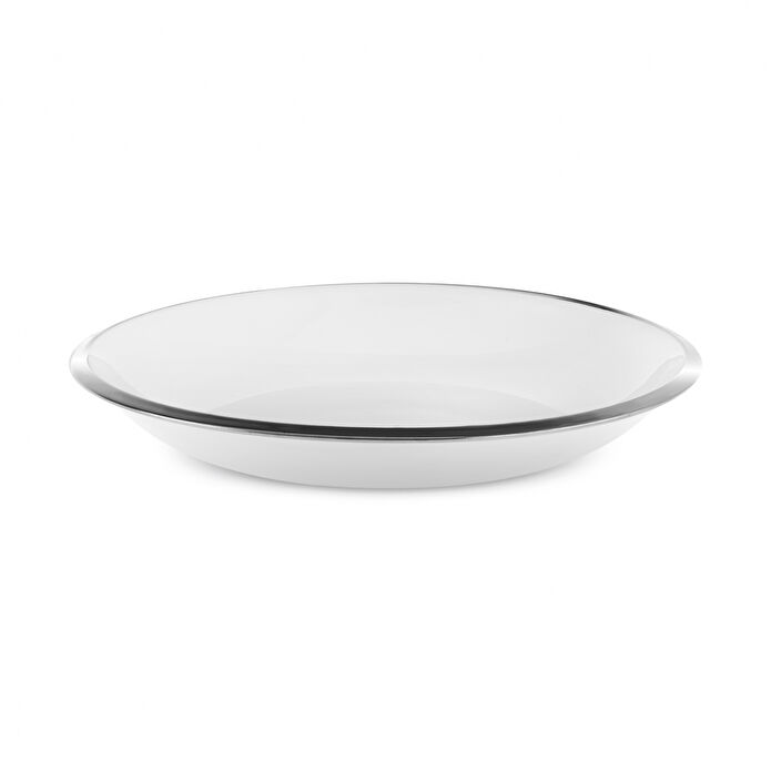 Karaca Stream Bone Ekinoks 53 Parça 12 Kişilik Yemek Takımı Platin