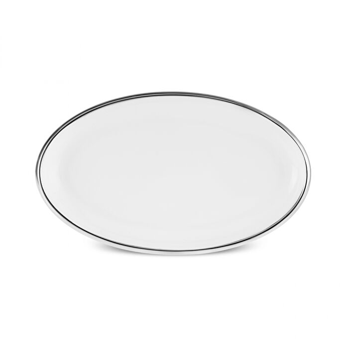 Karaca Stream Bone Ekinoks 53 Parça 12 Kişilik Yemek Takımı Platin