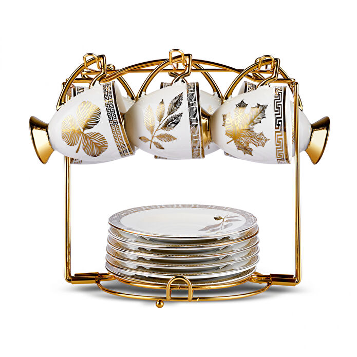 Karaca Betty Standlı 6 Kişilik Kahve Fincanı 85 Ml