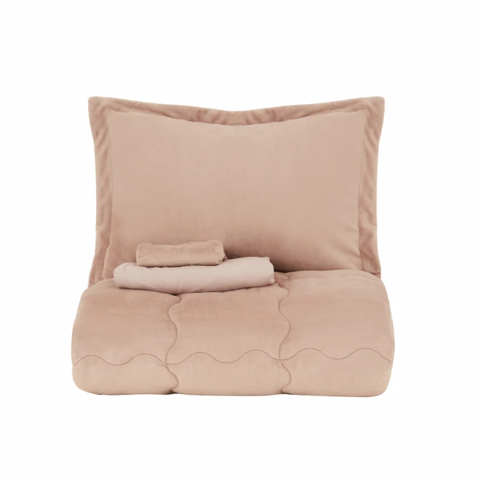 Karaca Home Viny Soft Dream Comfort Set Old Rose 