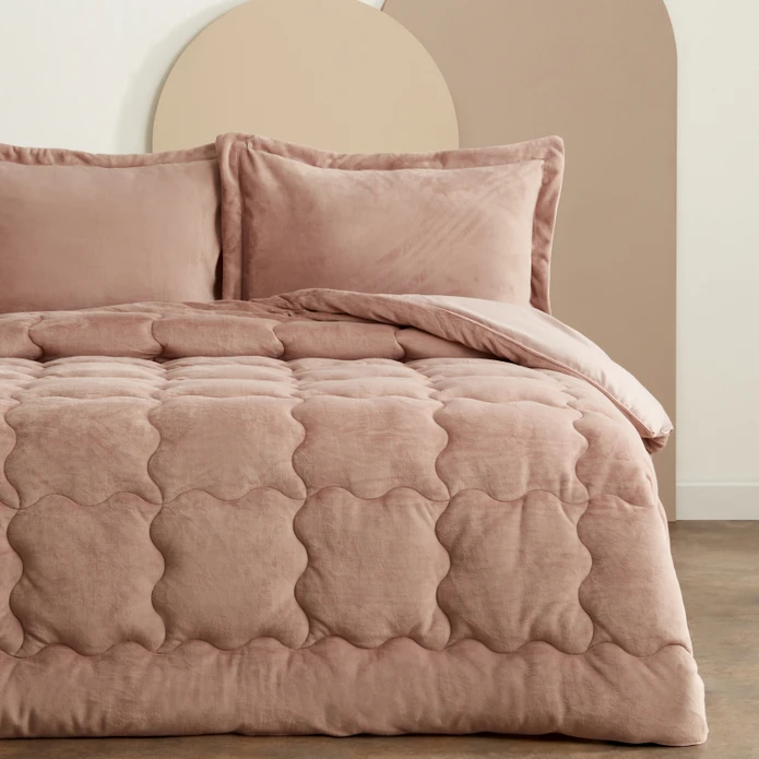 Karaca Home Viny Soft Dream Comfort Set Old Rose 