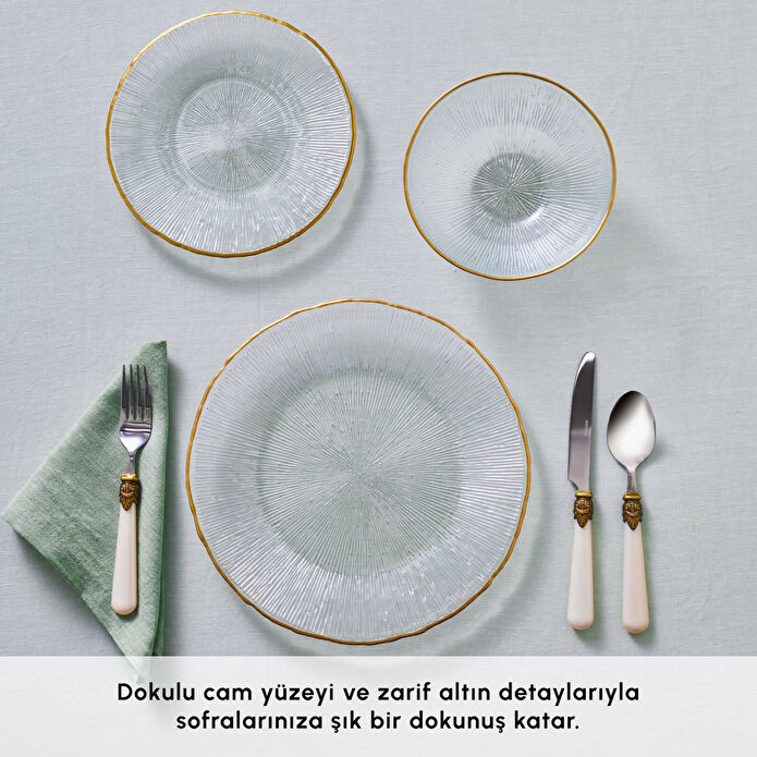 Karaca Fusion 18 Parça 6 Kişilik Yemek Takımı