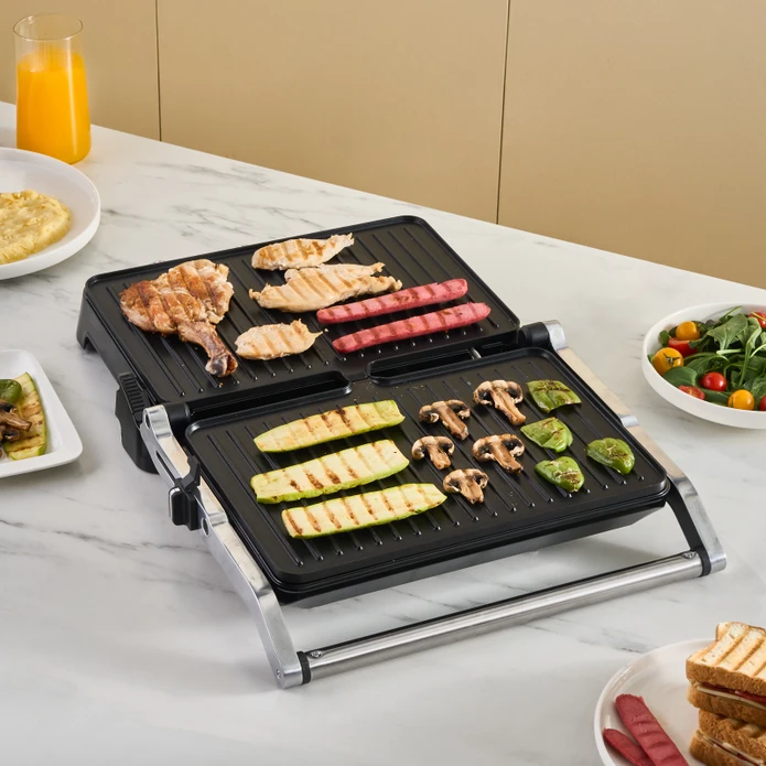 Karaca Inox Toastmate Grill 2000W Izgara ve Tost Makinesi 