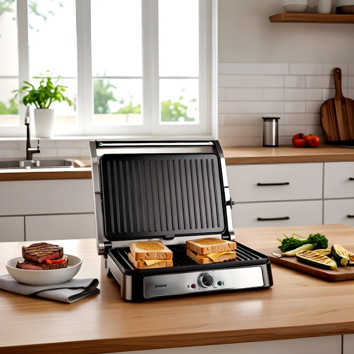 Karaca Inox Toastmate Grill 2000W Izgara ve Tost Makinesi 