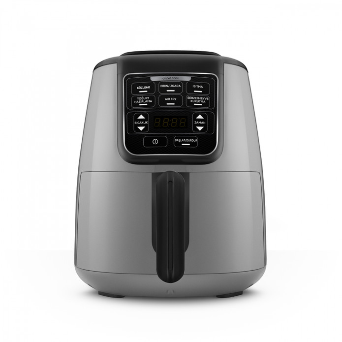 Karaca Air Pro Cook XL 2 in 1 Airfryer Cool Gray