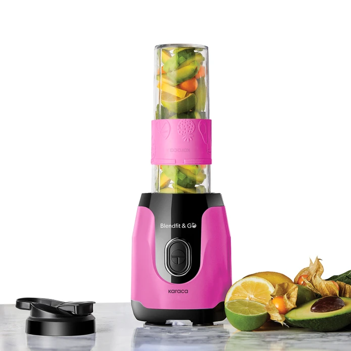 Karaca Blendfit Go Personal Kişisel Smoothie Blender Raspberry Pink