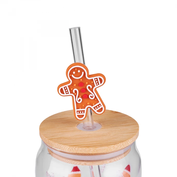 Karaca New Year Yılbaşı Gingerbread Pipetli Kupa 460 Ml