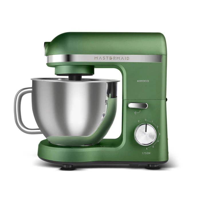 Karaca Mastermaid Chef Pro Çift Kollu 1750W Stand Mikser Emerald Green