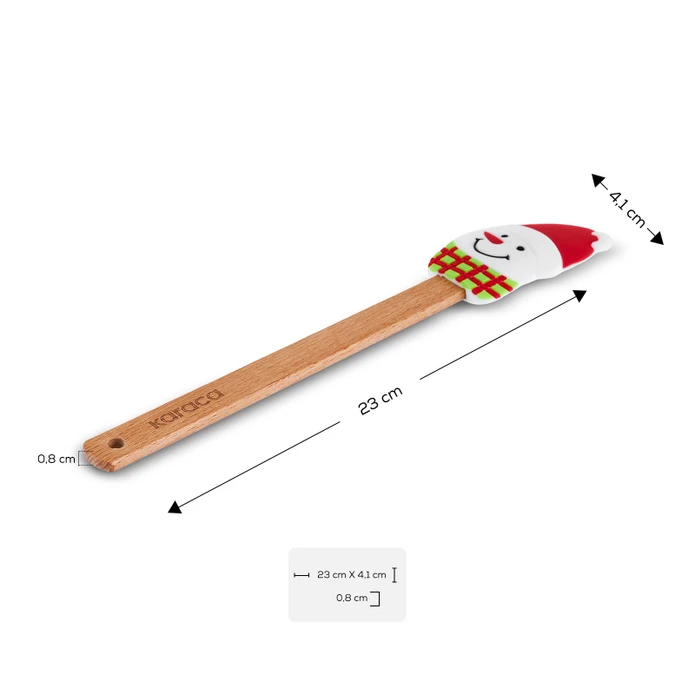 Karaca New Year Yılbaşı Kardan Adam Spatula 23 Cm