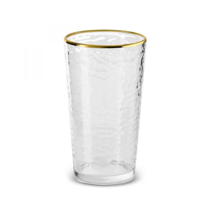 Karaca Akroma Transparent Meşrubat Bardağı 590 Ml Gold