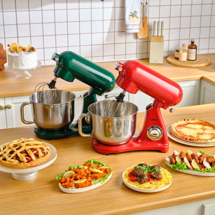 Karaca Powercast Chef Döküm Stand Mikser Pine Green Mutfak Şefi 1800W 6,2 Lt