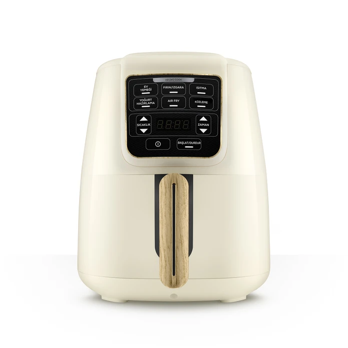 Karaca Air Pro Cook 3 in 1 XL Ev Yemeği, Közleme, Airfryer Wood Craft 4 Kişilik