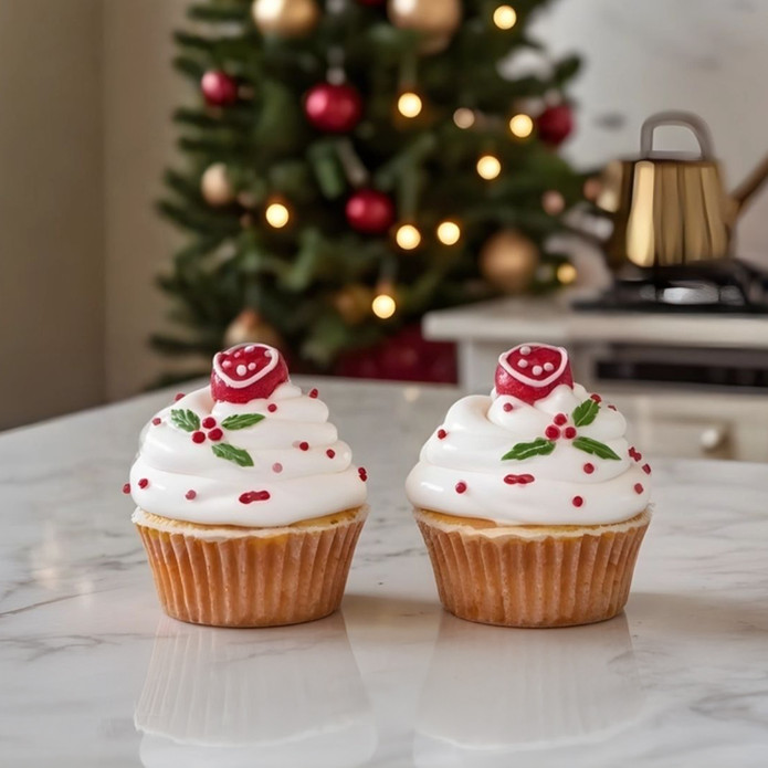 Karaca New Year Yılbaşı Gingerbread Ice Cream Tuzluk Biberlik