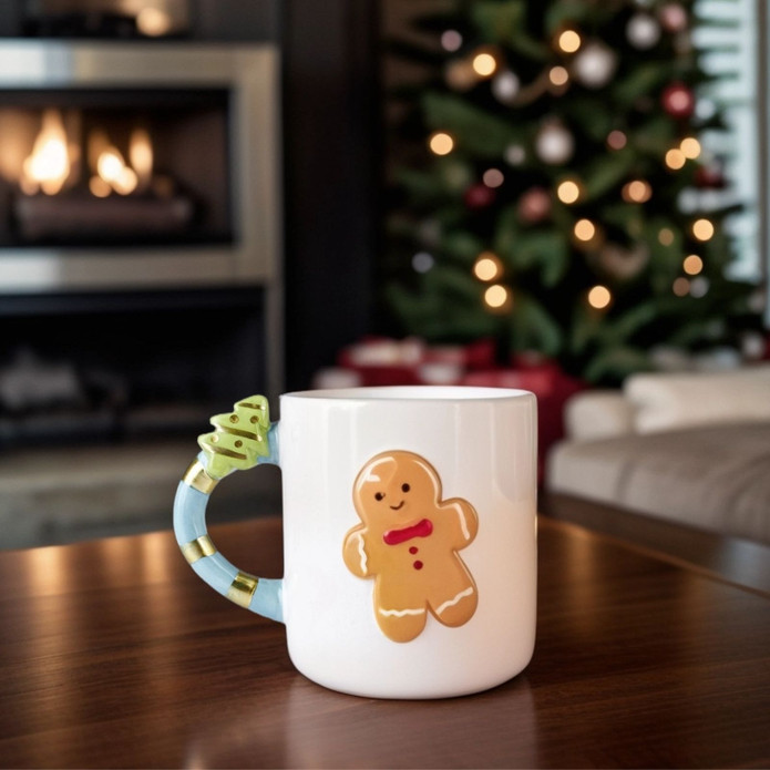 Karaca New Year Yılbaşı Cookie Mug 470 Ml