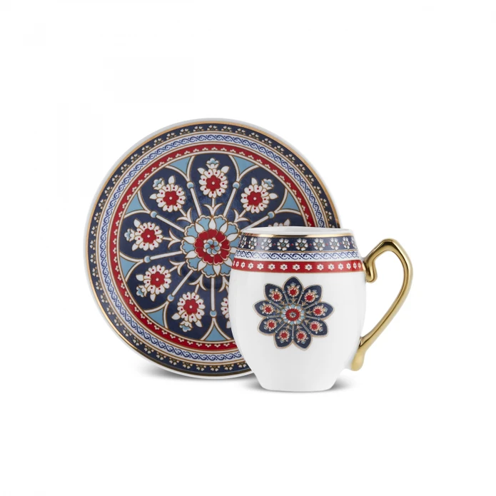 Karaca Söğüt 6 Kişilik Kahve Fincanı 90 ml