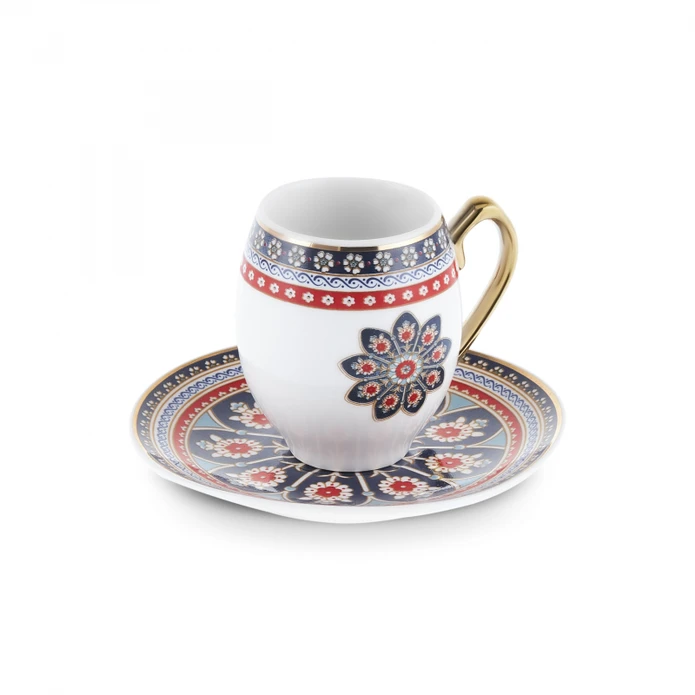 Karaca Söğüt 6 Kişilik Kahve Fincanı 90 ml