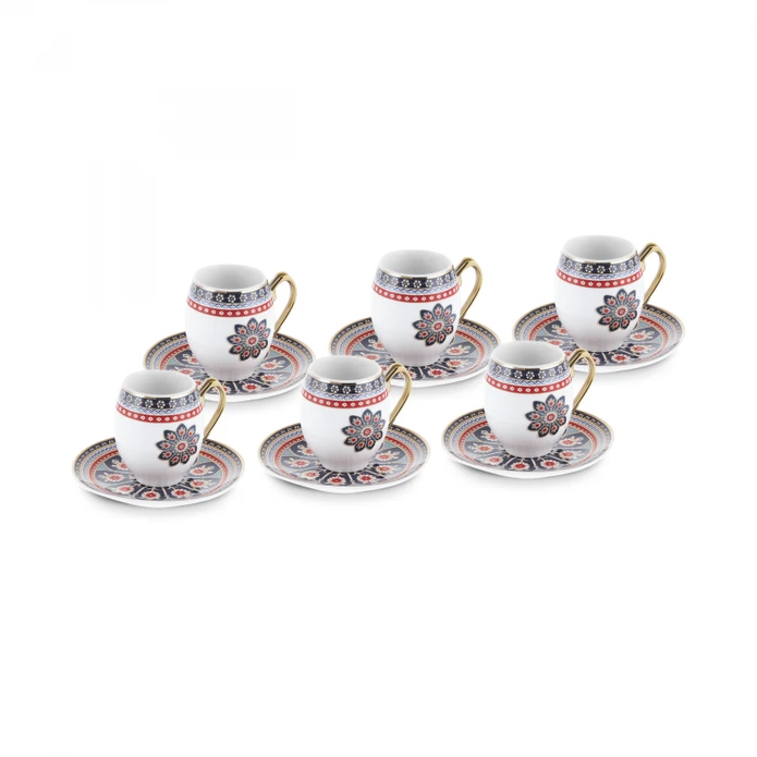 Karaca Söğüt 6 Kişilik Kahve Fincanı 90 ml