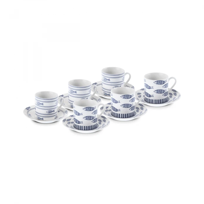 Karaca Akya 6 Kişilik Kahve Fincanı 80 ml