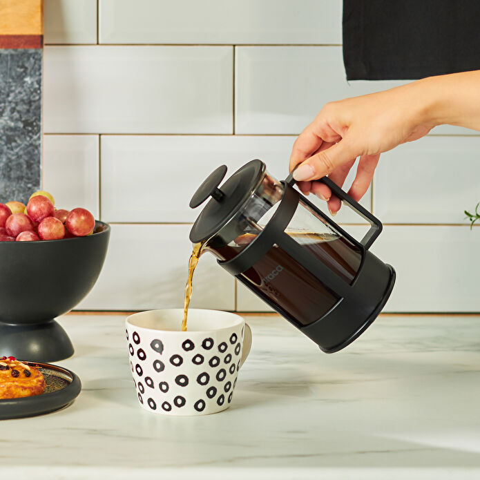 Karaca Rita French Press Siyah 600 ml