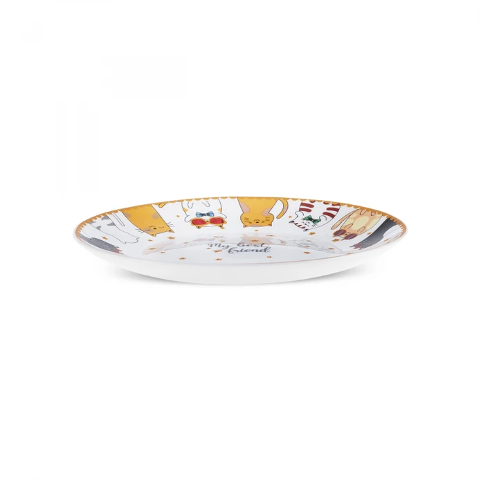 Karaca Cat Cake 6 Parça Opal Pasta Seti
