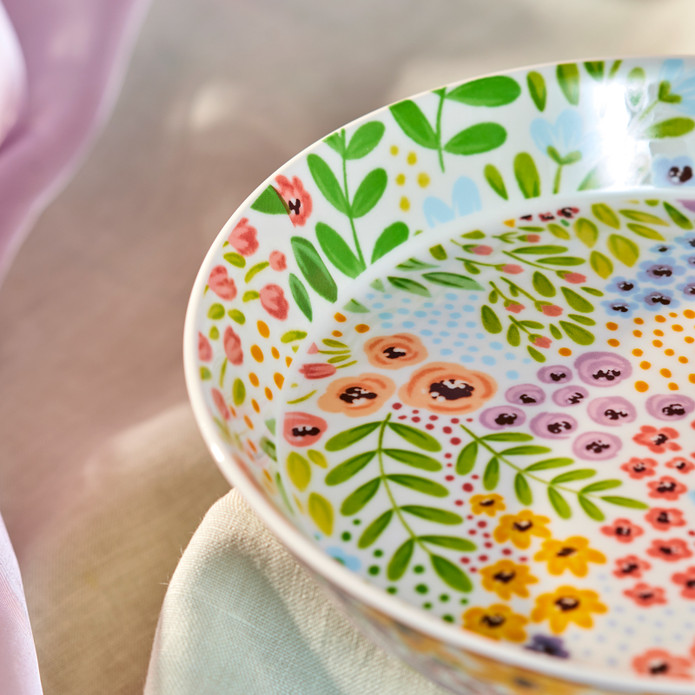 Karaca Fiore Çukur Tabak 21 cm 