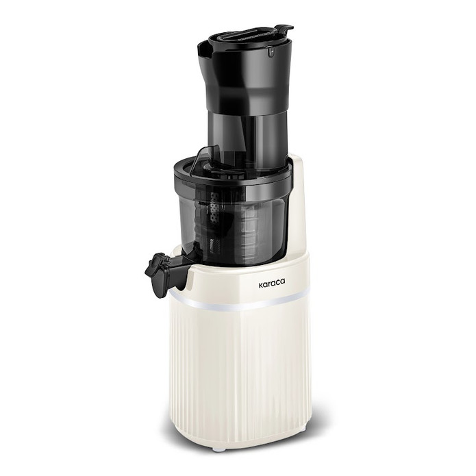 Karaca Fresh Press Slow Juicer Yavaş Sıkım Katı Meyve Sıkacağı Cream