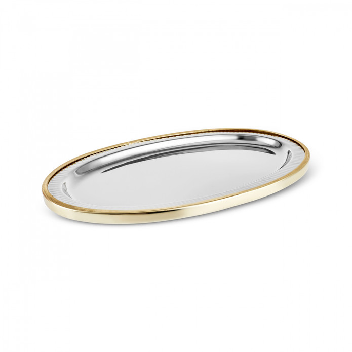 Karaca Ring Dekoratif Tepsi 39x23 cm