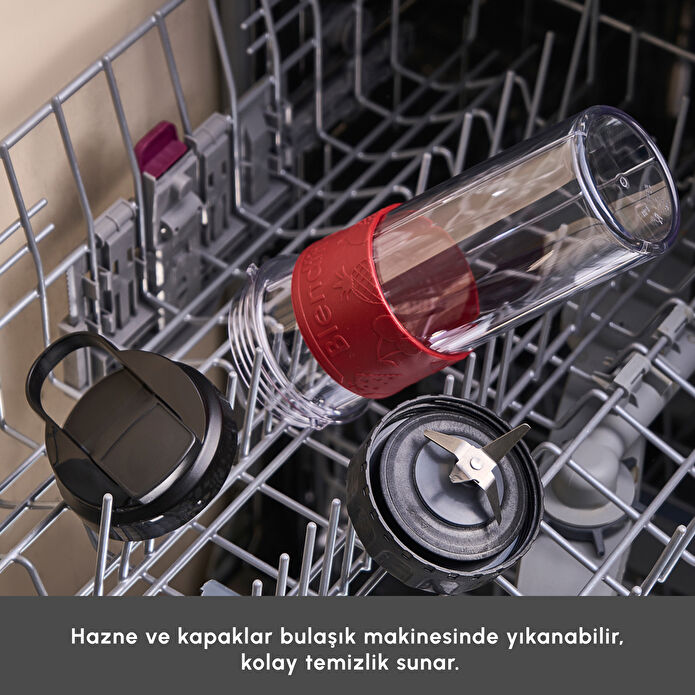 Karaca Blendfit Go Personal Kişisel Smoothie Blender Rudolph Red