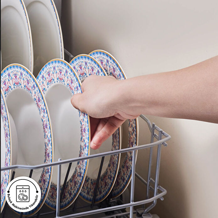 Karaca Forever Bone Melen 24 Parça 6 Kişilik Yemek Takımı