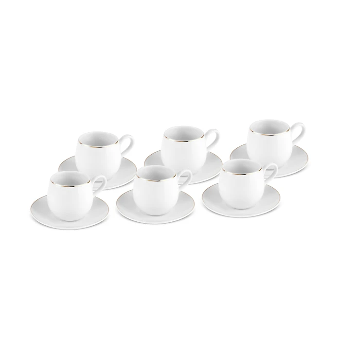 Karaca Hülya 6 Kişilik Kahve Fincan Takımı 90 Ml 