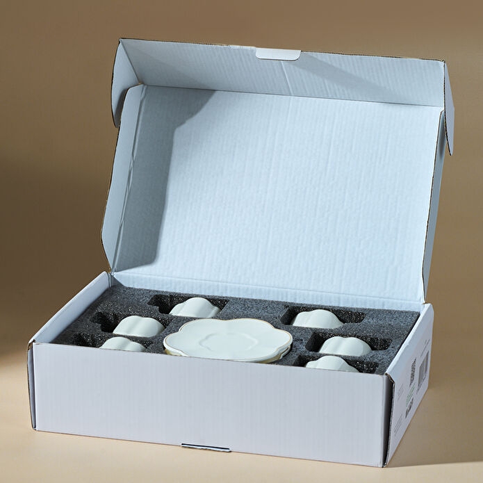 Karaca Ezgi 6 Kişilik Kahve Fincan Takımı 90 Ml