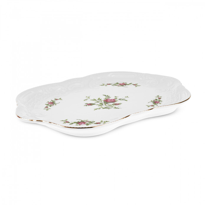 Karaca Vintage Rose Kayık Tabak 30 cm
