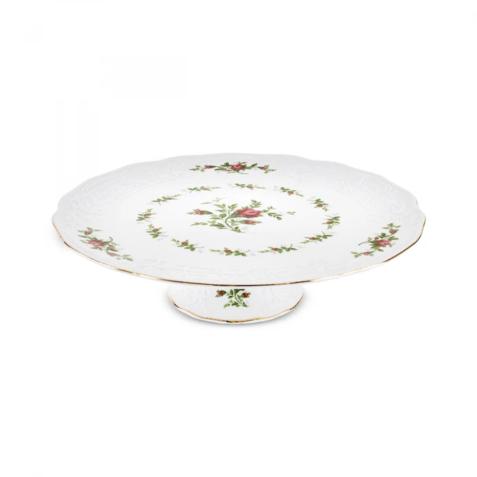 Karaca Vintage Rose Ayaklı Kek Standı 30 cm