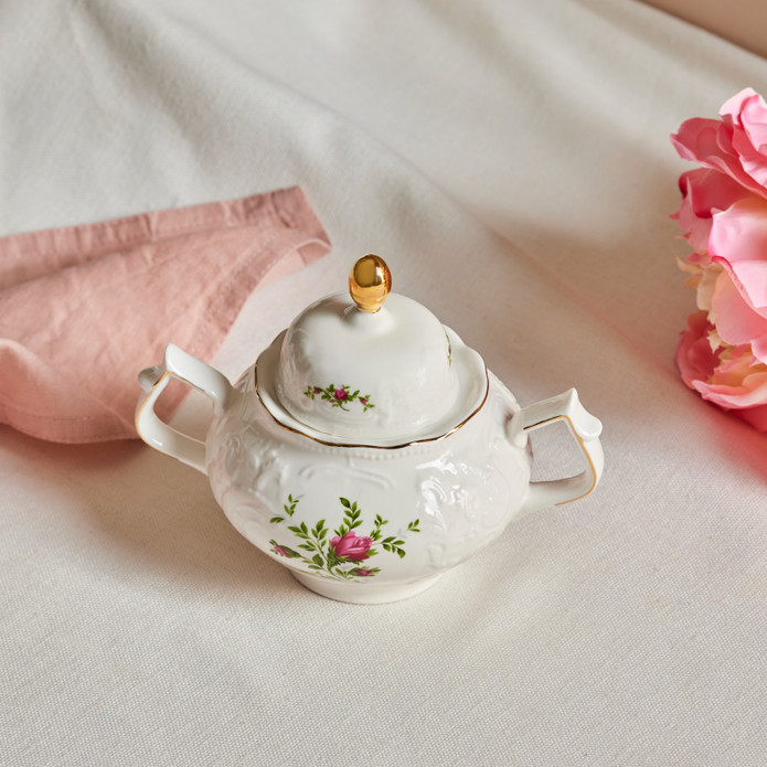 Karaca Vintage Rose Şekerlik 12 cm