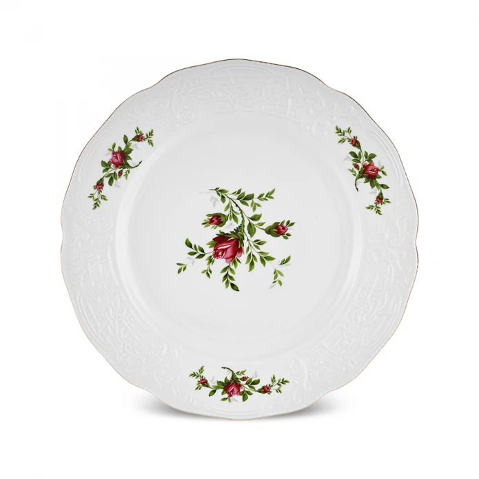 Karaca Vintage Rose Servis Tabağı 26 cm